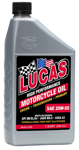 "ACEITE LUCAS SAE 20W50