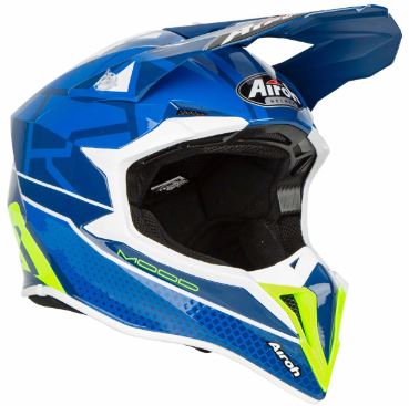 AIROH HEMLET WRAAP BLU HELMET