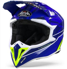 CASCO AIROH HEMLET WRAAP BLUE