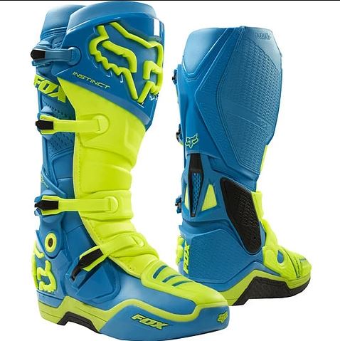 "BOTAS FOX INSTINCT TEAL/FLUO 11USA (REMATE ULTIMO PAR)