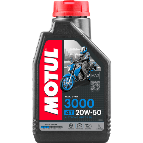 "ACEITE MOTUL 3000 4T 20W50 MINERAL"